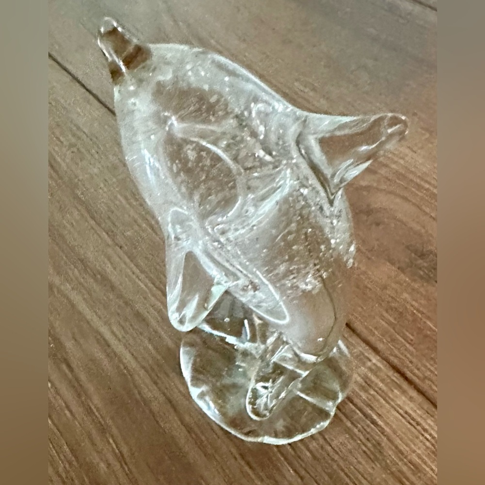 CRYSTAL DAUPHIN!! Great Condition. Approximately 5” tall.